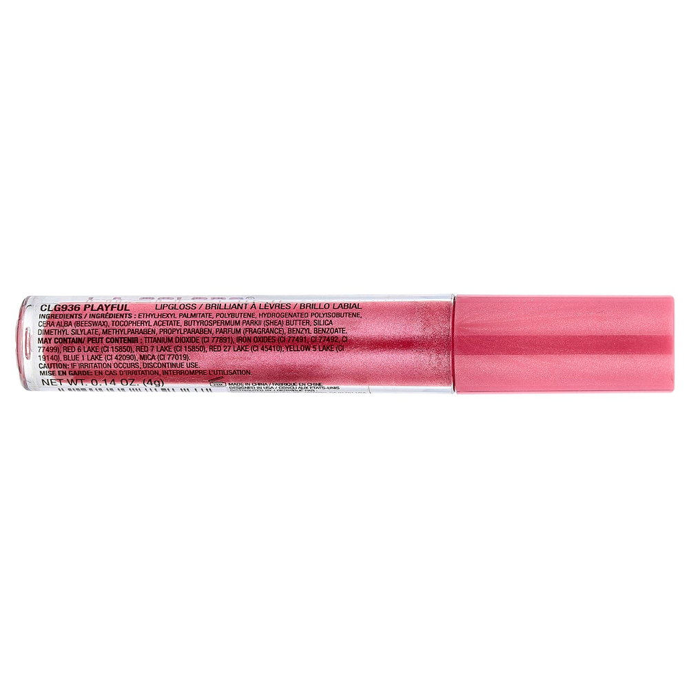 L.A. Colors, High Shine, блеск для губ с маслом ши, CLG936 Playful, 4 г (0,14 унции)