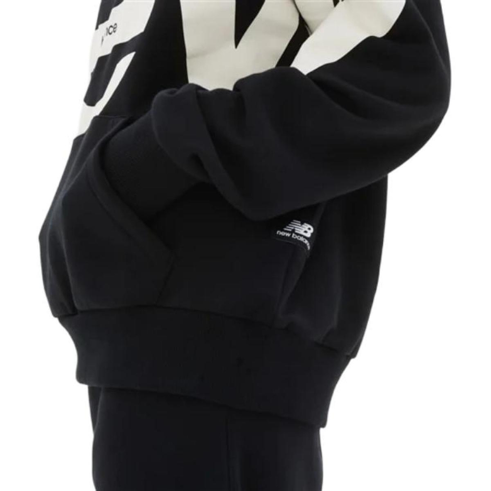 Толстовка New Balance Logo, UT23504-BK