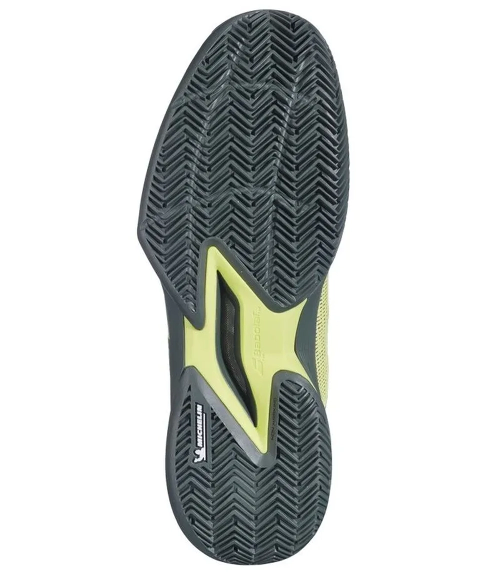 Теннисные кроссовки Babolat Jet Tere 2 Clay - sunny lime