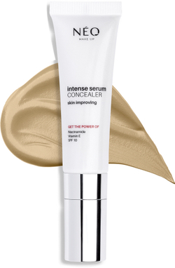 NEO MAKE UP Intense Serum Concealer - Корректор для лица для осветления и увлажнения оттенок 03 Natural, 5 ml
