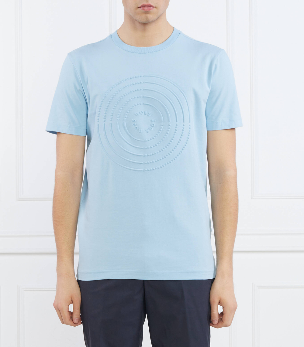 Футболка Tee 12 BOSS GREEN - голубой(50488776)