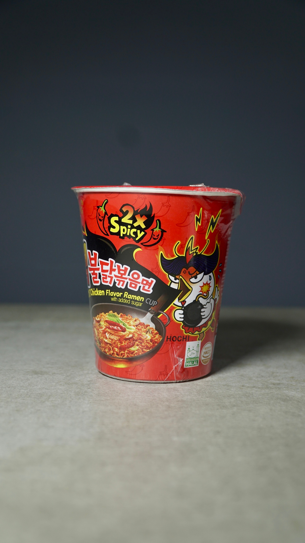 Лапша Samyang Рамен 2х острая курица 70гр.