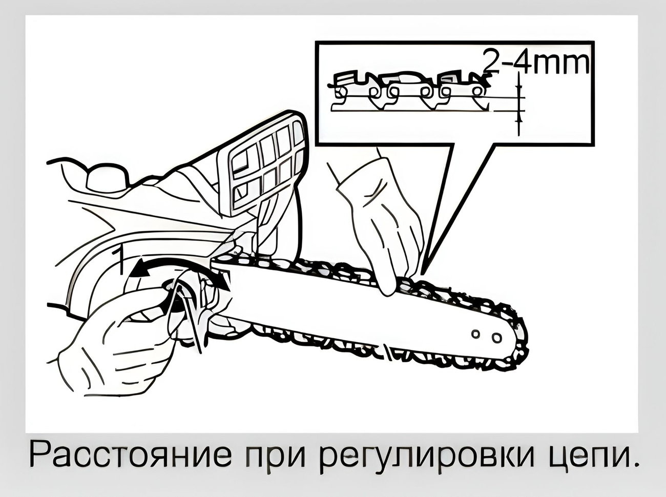 Как натянуть цепь бензопилы: пошаговая инструкция и советы