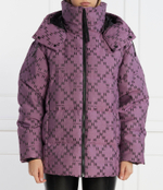 Пуховая куртка diamond Karl Lagerfeld - фиолетовый(236W1500)