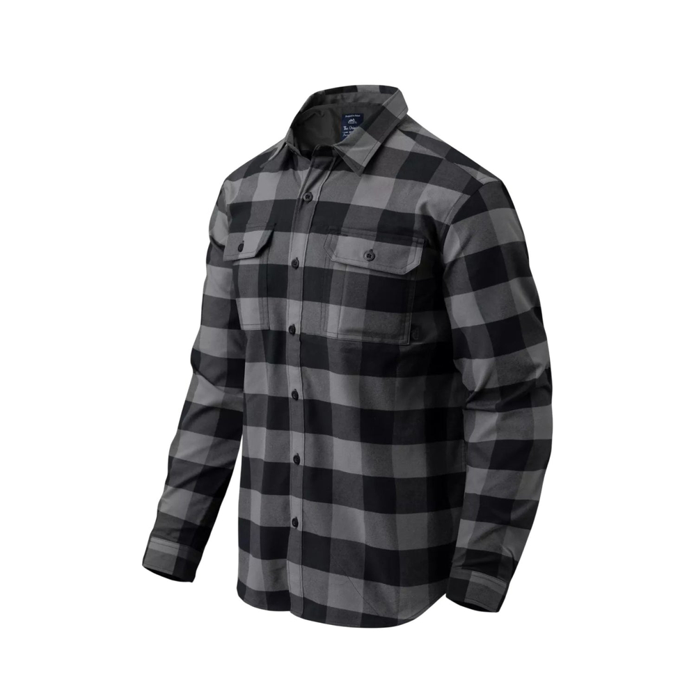 Рубашка Helikon-Tex GreyMan Shirt True Grey Checkered (3XL/Regular, True Grey Checkered)