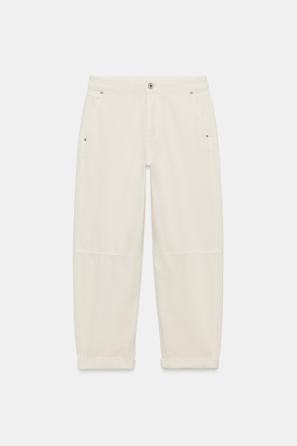ДЖИНСЫ Z1975 CHINO СВОБОДНОГО КРОЯ — ZARA
