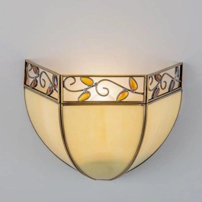 Citilux Шербург-2 CL440411 Бра витражное Бронза