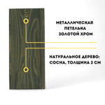 Мавра святая мученица Фиваидская деревянная икона на левкасе