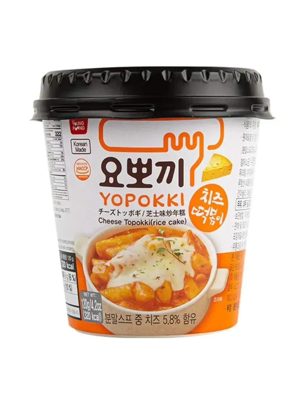 Рисовые палочки Топокки с сыром Yopokki