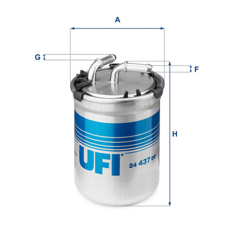 UFI - 2443700-UFI - Fuel Filter