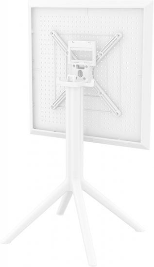 Стол пластиковый складной Sky Folding Table 60 белый Siesta Contract Турция