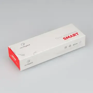 Кнопочный радиопульт с сенсорным кольцом 031937 SMART-R43-RGBW Black (1 зона, 2.4G) черный Arlight