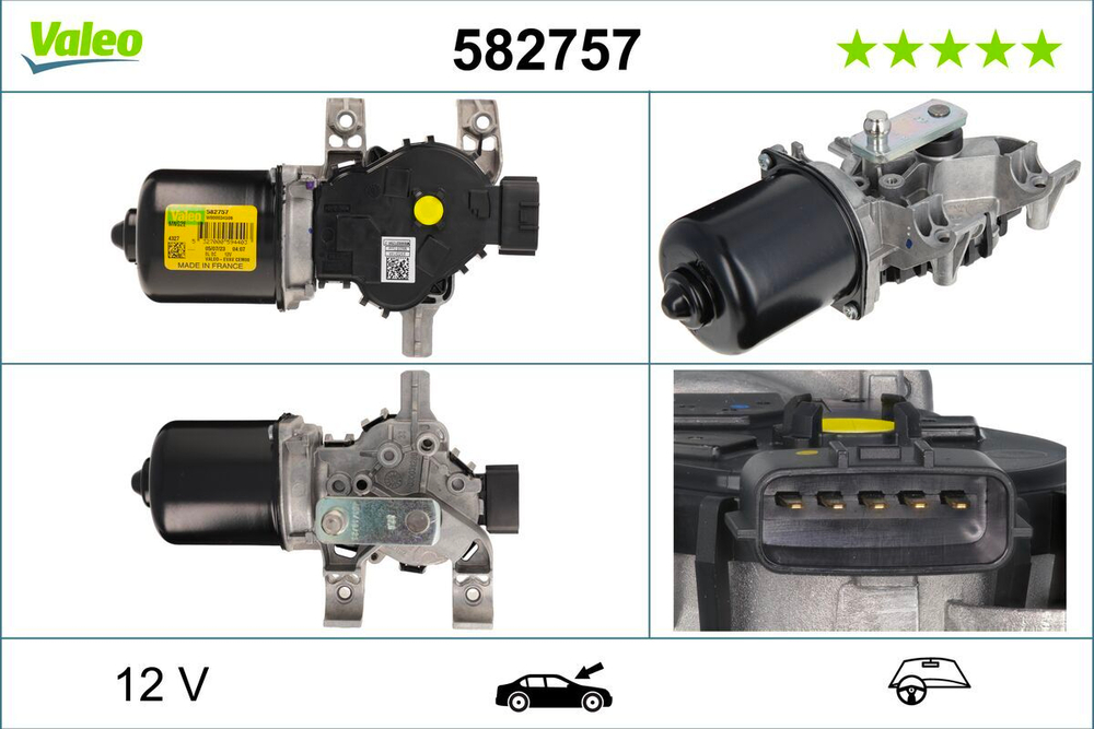 VALEO - 582757-VAL - Wiper Motor