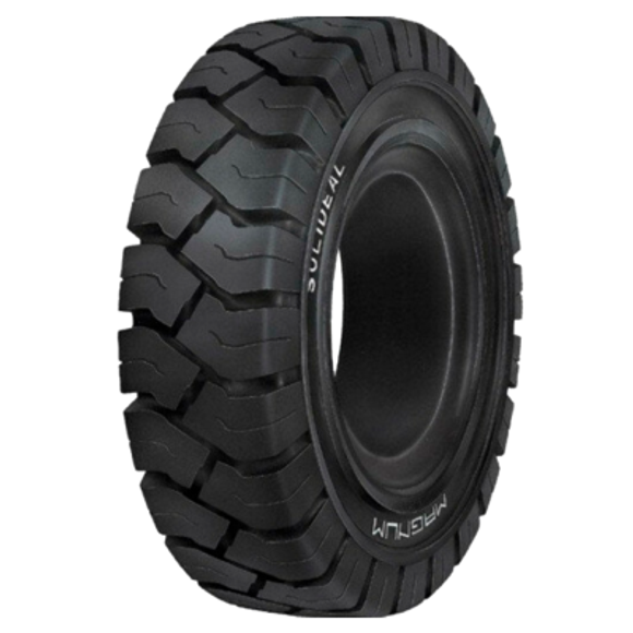 Camso (Solideal) 23x9-10/6,50(225/75-10) RES 550 Magnum Цельнолитая с бортом ШРИ-ЛАНКА