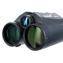 Бинокль с дальномером Levenhuk Guard 3500 крупный план линз