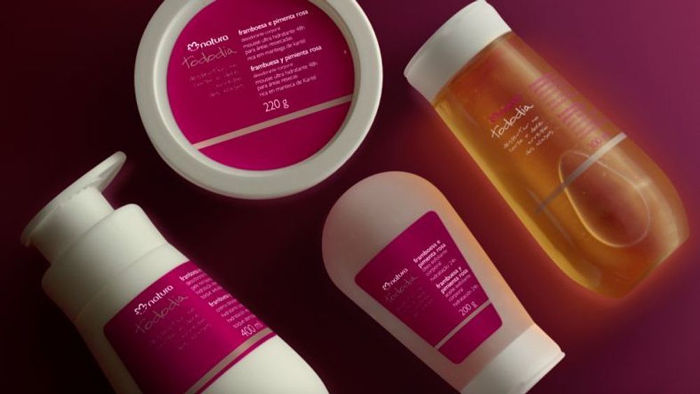 Natura Framboesa e Pimenta Rosa