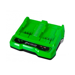 Зарядное устройство Greenworks для 2-х аккумуляторов Greenworks G24X2UC2, 24V 2931907