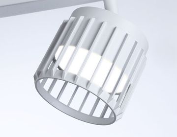 Настенно-потолочный поворотный спот со сменной лампой 3*GX53 TN71166 белый 400*100*125 Techno spot Ambrella