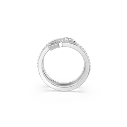 IDYLLIA:RING ARROW WHI/RHS 52