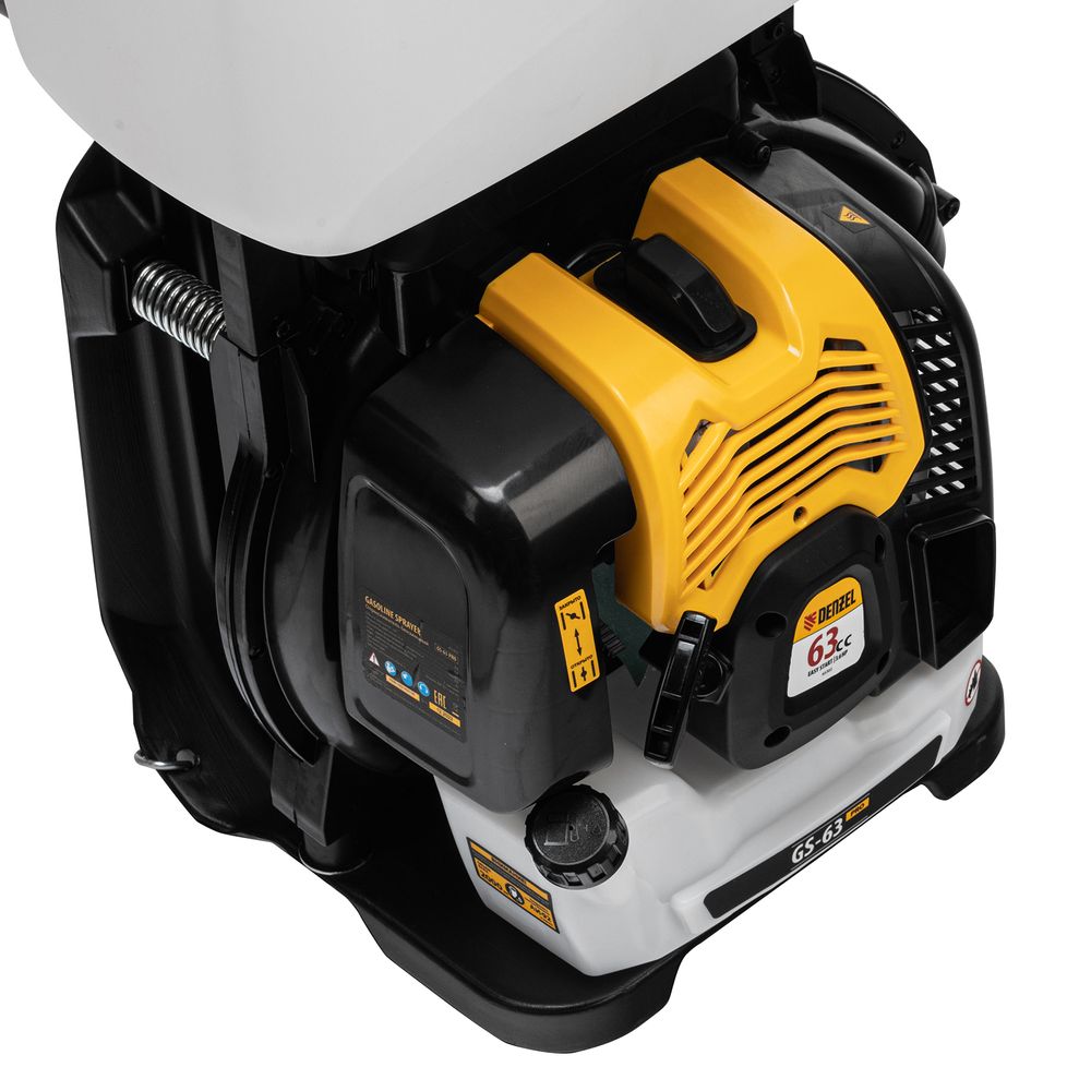 Опрыскиватель бензиновый GS-63-PRO, 63 см³, бак 25 л Denzel