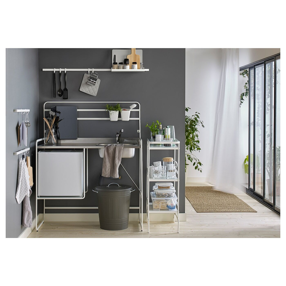 Подвесной контейнер IKEA SUNNERSTA (СУННЕРСТА), Белый, 12x11 см