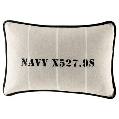 Подушки "Navy", 30х40 см, темно-красные (10254786).