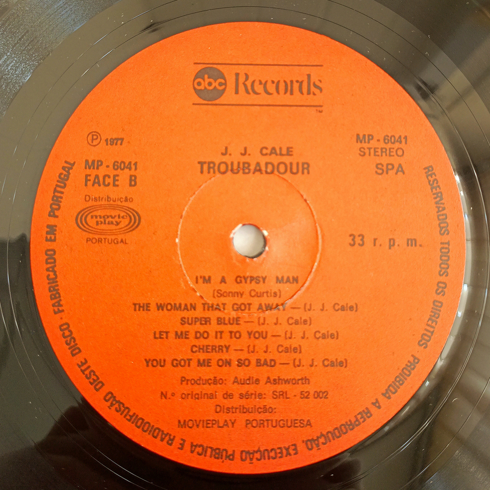 J.J. Cale / Troubadour (LP)