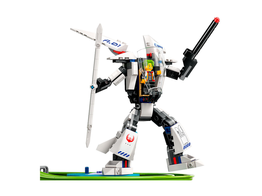Конструктор Лего Сити Парк аттракционов: Мир роботов | LEGO City Robot World Amusement Park 60421, 986 деталей (8+)