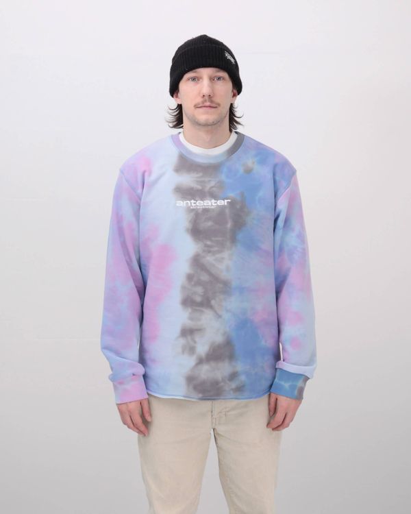 Толстовка Hoodlong Tie Dye Голубая - фото 1