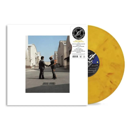 Pink Floyd. Wish You Were Here (50th Anniversary) (Yellow Flame LP) (0198029746310) Новая запечатанная виниловая пластинка Пинк Флойд