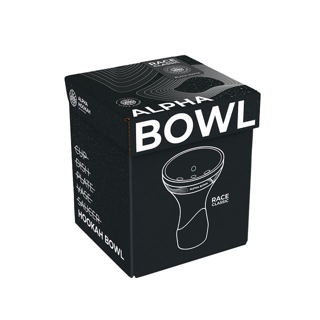 Чаша для кальяна Alpha Bowl Race Classic - Black Matte