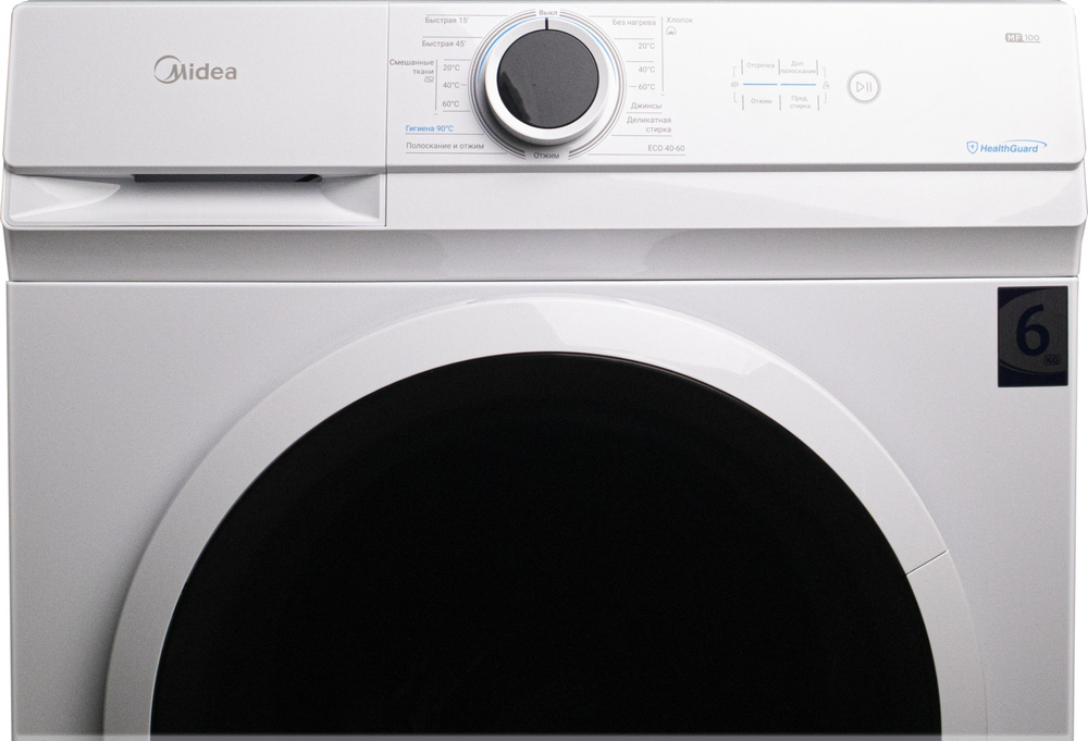 Стиральная машина Midea MF100W70B/W-C белый