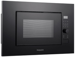 Встраиваемая микроволновая печь СВЧ Hotpoint MF20G BL H, черный