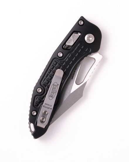 Нож Microtech M-Stitch 169MRL-10FR - рукоять алюминий, сталь - M390MK