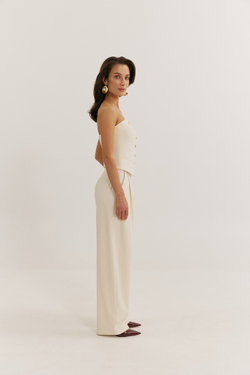 Брюки молочные Eleganza