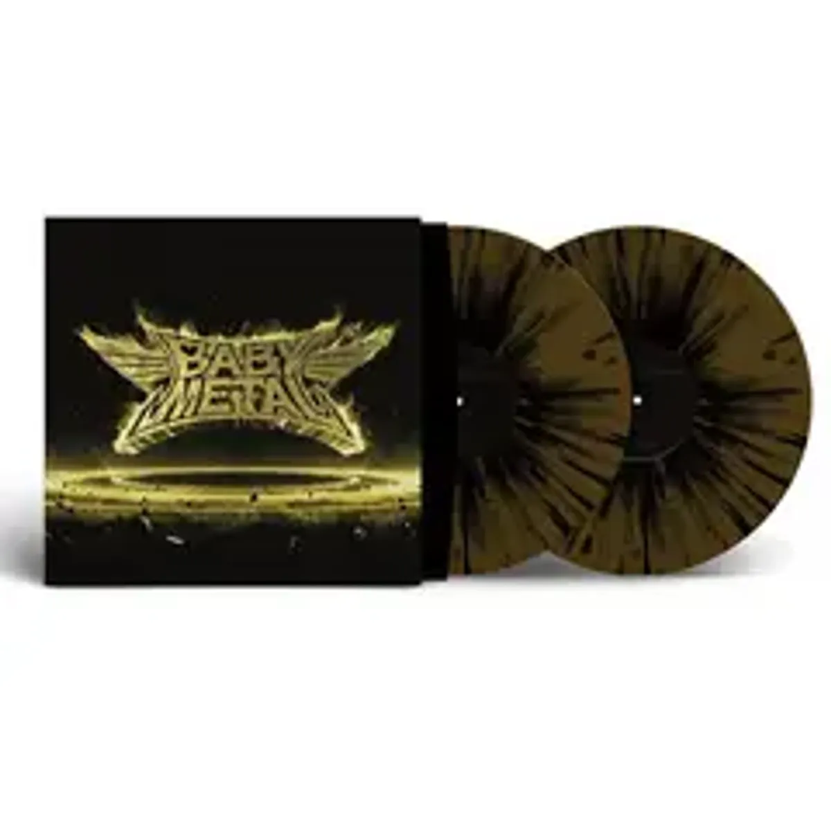 Виниловая пластинка. Babymetal - Metal Resistance (Gold & Black Splatter Vinyl)