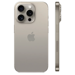 Смартфон Apple iPhone 15 Pro 128GB Dual Sim, Natural Titanium (Серый)