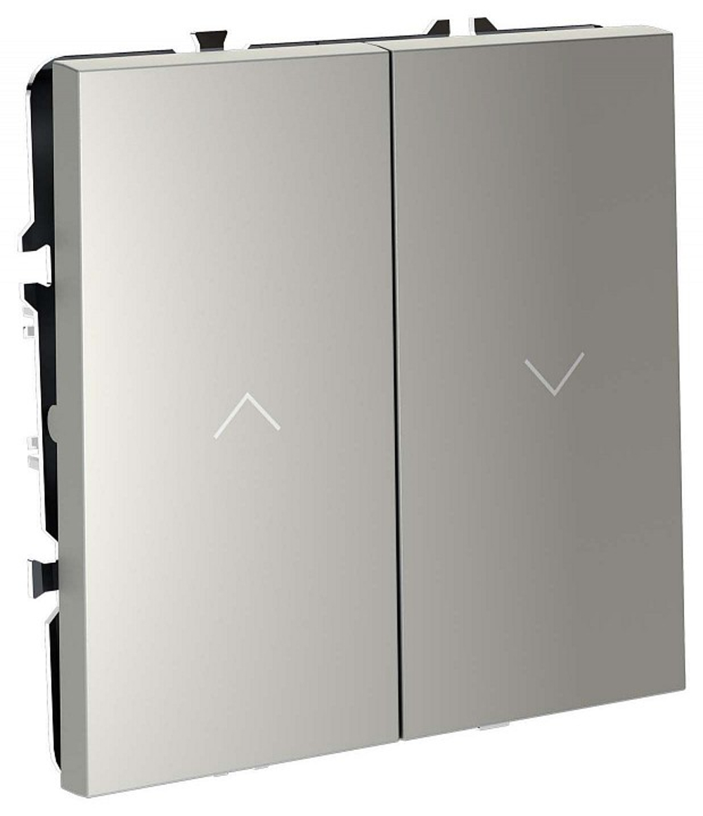 Выключатель для жалюзи без рамки Voltum S70 VLS020705
