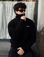 Мужской вязаный кардиган boxy fit на молнии - BERSHKA
