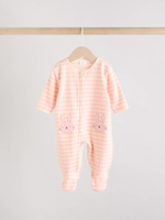 Комбинезон / Cлип для малышей флисовый Next AW2-306, 2 шт., Розовый