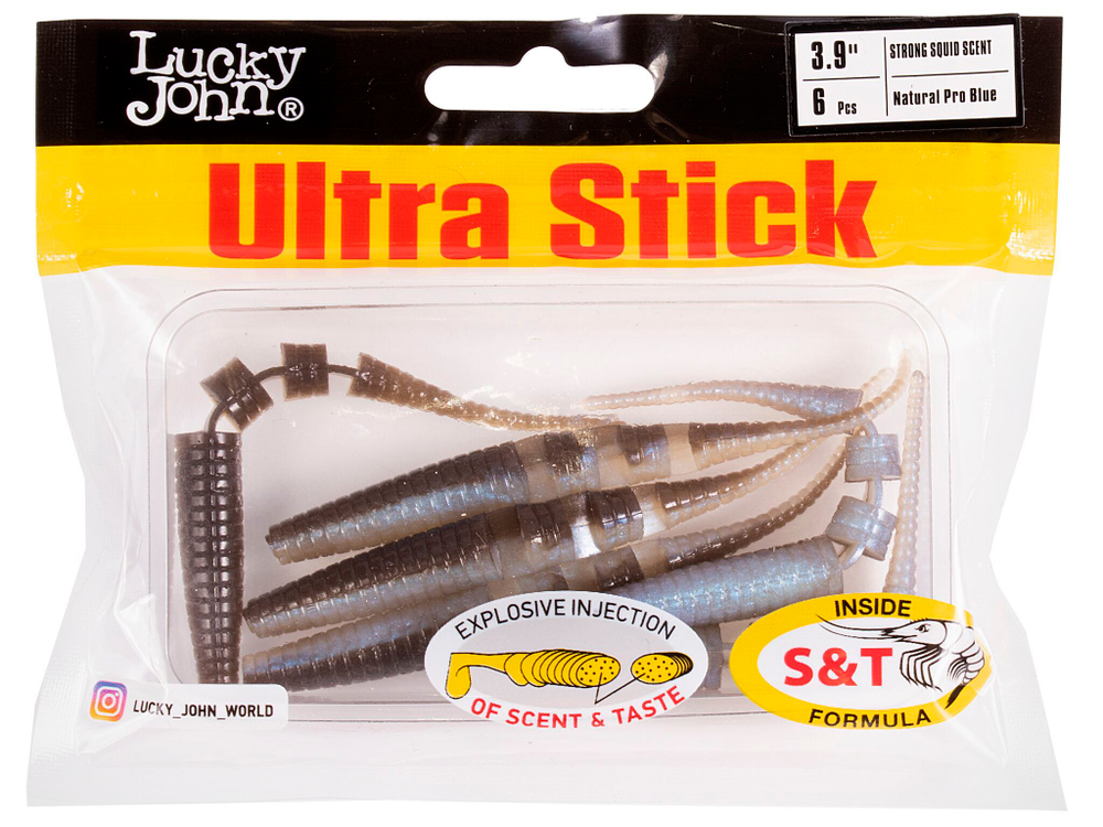 Слаги съедобные LJ Pro Series Java Stick 3,9in (10 см), цв. T46, 6 шт.