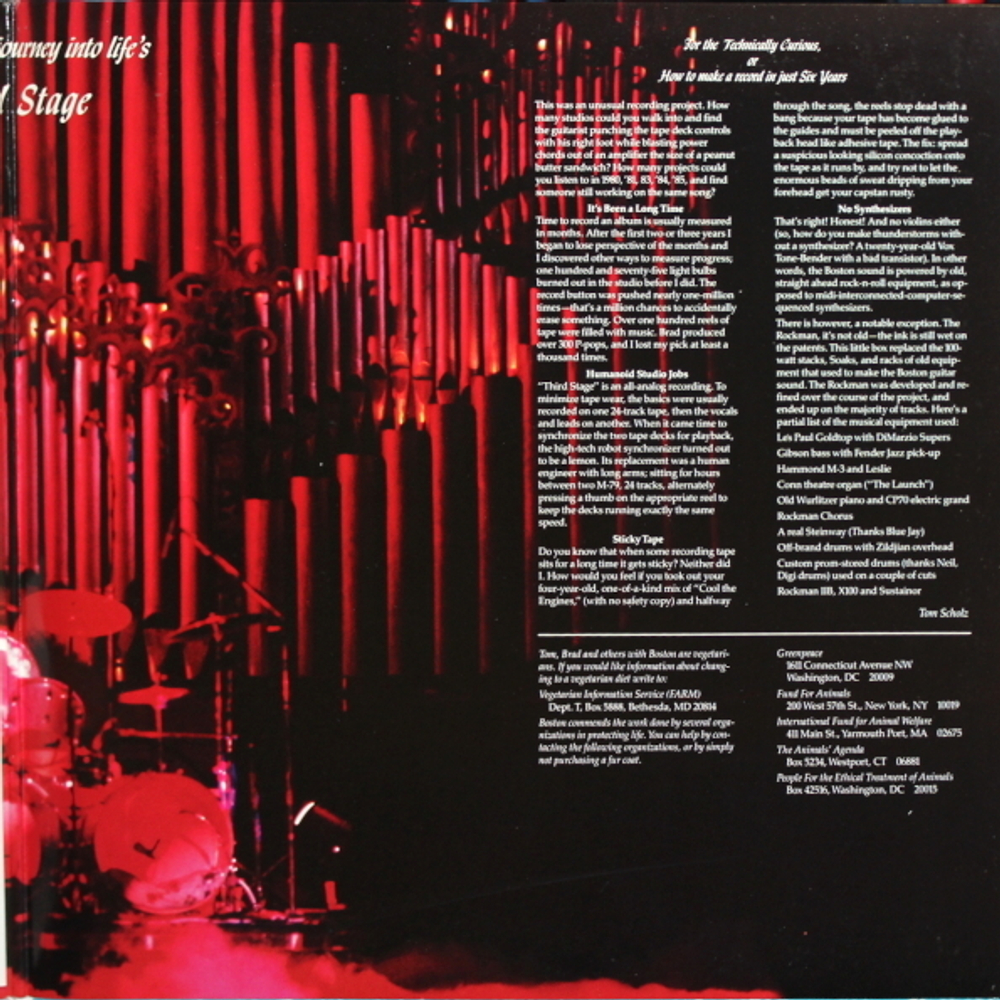 Boston / Third Stage (LP)