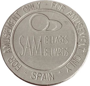 Игровой жетон «SAM Billiards»