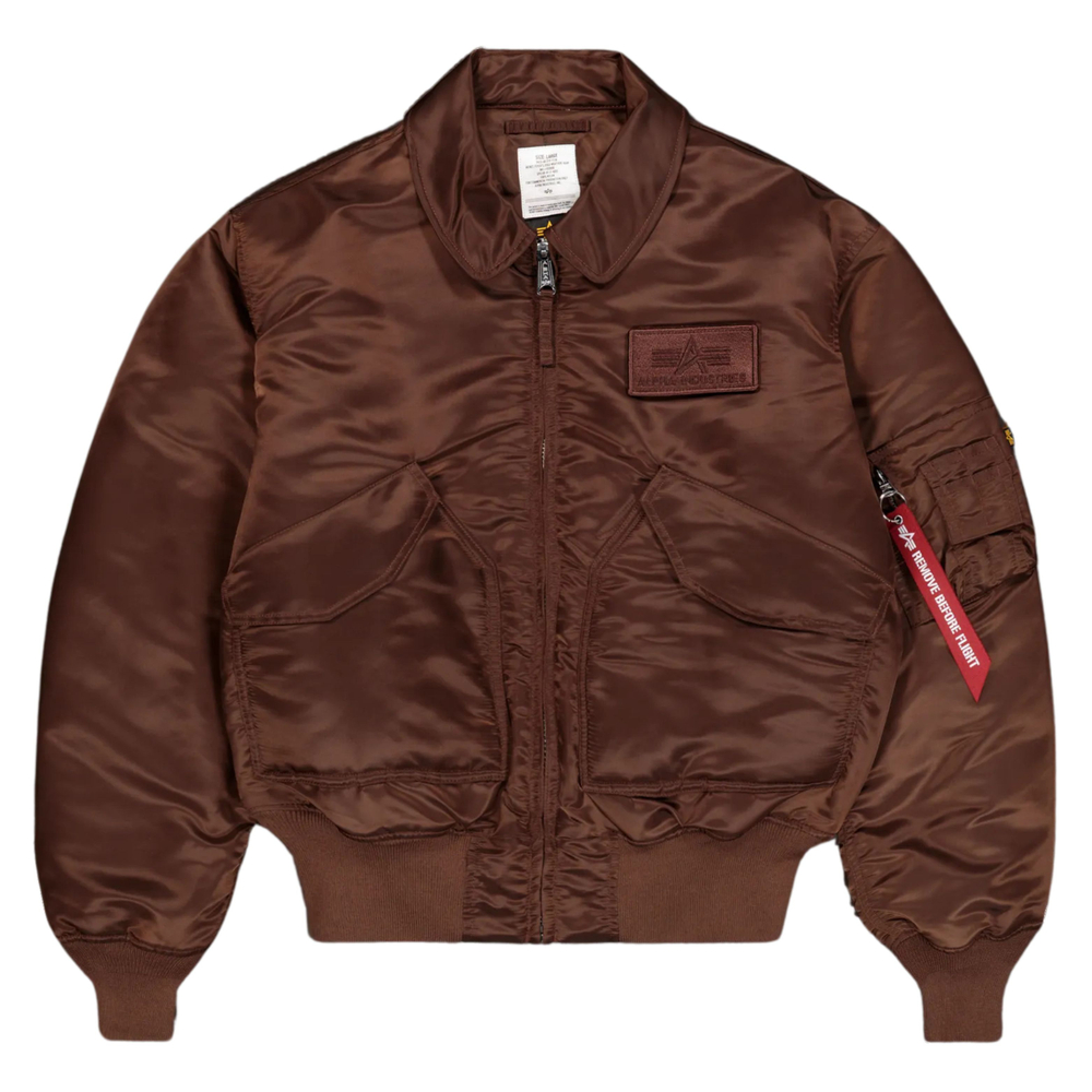 Бомбер Alpha Industries CWU 45/P Powder Brown (Коричневый)