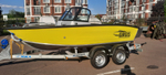 Готовый комплект: лодка Гиргис 440 ФИШ + мотор Yamaha F50LETL. Новый.