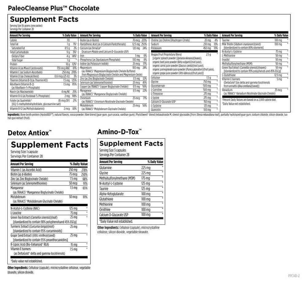 PaleoCleanse Plus™ Detox Program