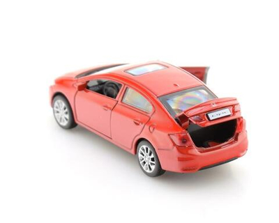 Модель ин. мет. "Honda Civic" 12см, открыв. двери, красный, коробка CIVIC-RD (Технопарк)