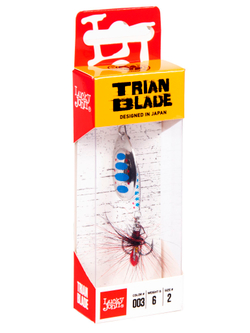 Блесна вращающаяся Lucky John TRIAN BLADE ROUND 06.0г 003