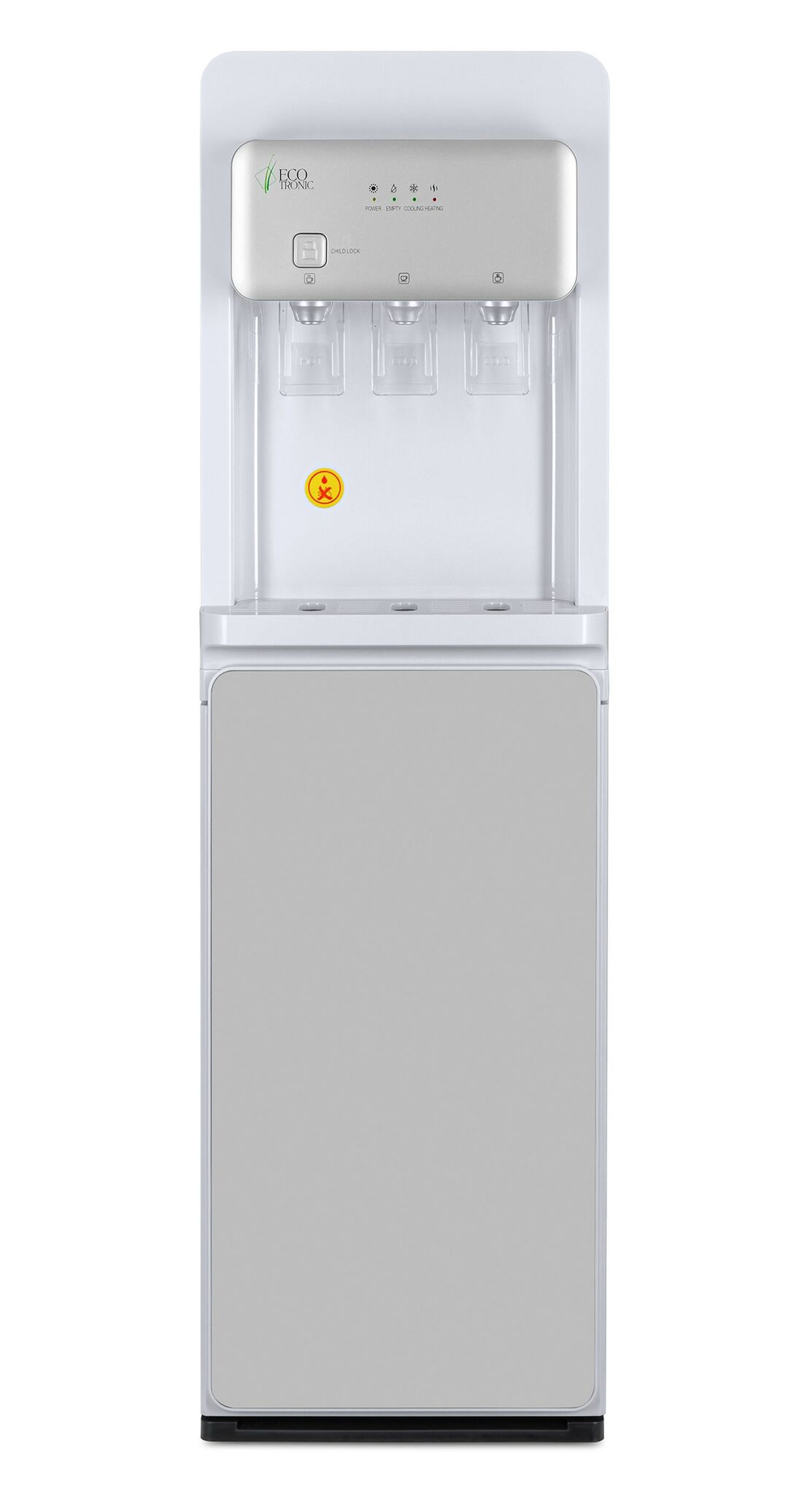 Кулер для воды Ecotronic K43-LXE White-silver