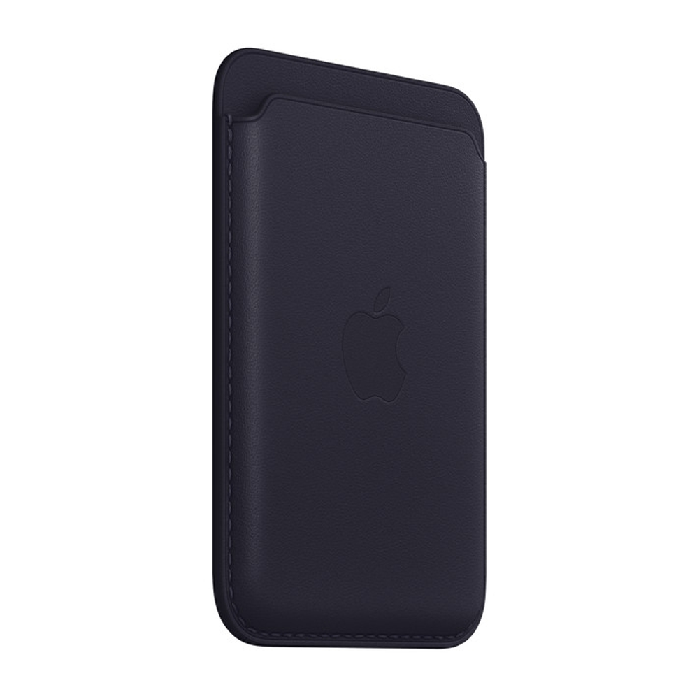 Кожаный чехол-бумажник с поддержкой MagSafe Apple Leather Wallet, Ink